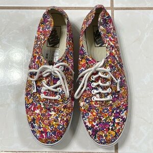Vans, women’s size 9, floral